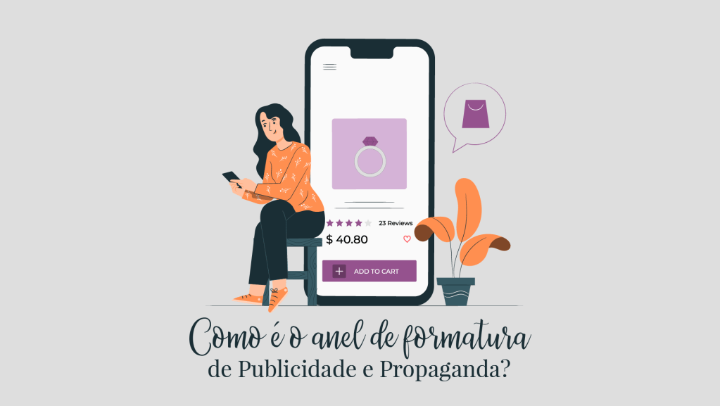 anel de formatura de publicidade