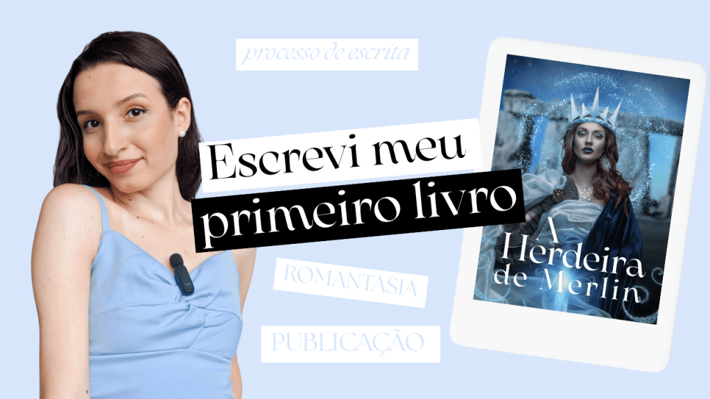 Eu ✨finalmente✨escrevi um&nbsp;livro!
